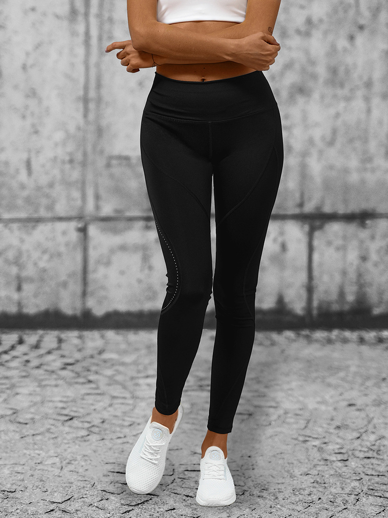 Legging Femme Noir OZONEE O/YY9270