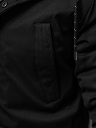 Veste D'hiver Noir OZONEE JS/5M120/392