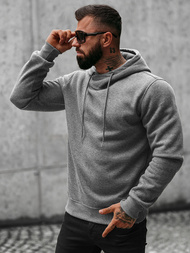 Sweatshirt Homme Gris Foncé OZONEE O/8B156/5