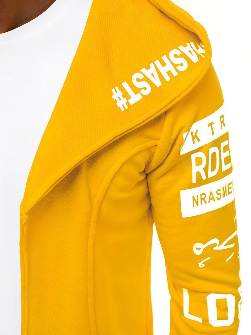 Sweatshirt Homme Jaune OZONEE A/11110Z