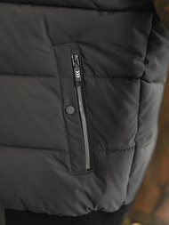 Veste sans manches homme gris foncé OZONEE JS/32M1780/105Z