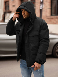 Veste D'hiver Noir OZONEE JS/31M5018Z