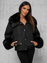 Veste Femme Noir OZONEE O/H833Z