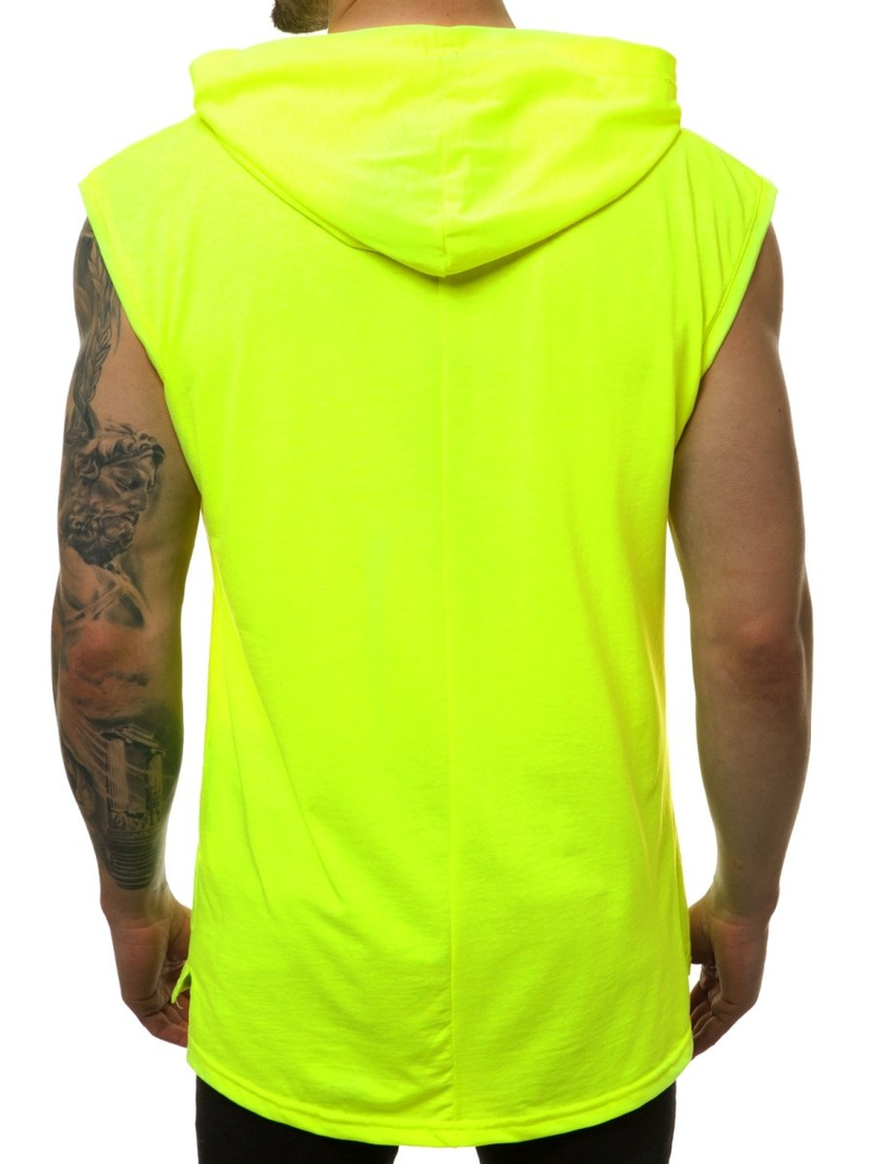 T-Shirt Homme Jaune-néon OZONEE MACH/M1211