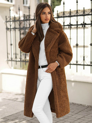 Manteau femme marron OZONEE O/Z01Z