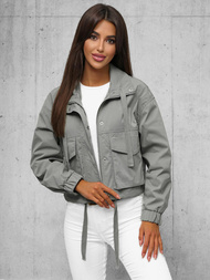 Veste Femme Gris OZONEE O/G118Z