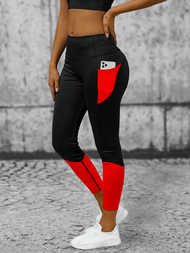 Legging Femme Noir OZONEE O/XL010/1