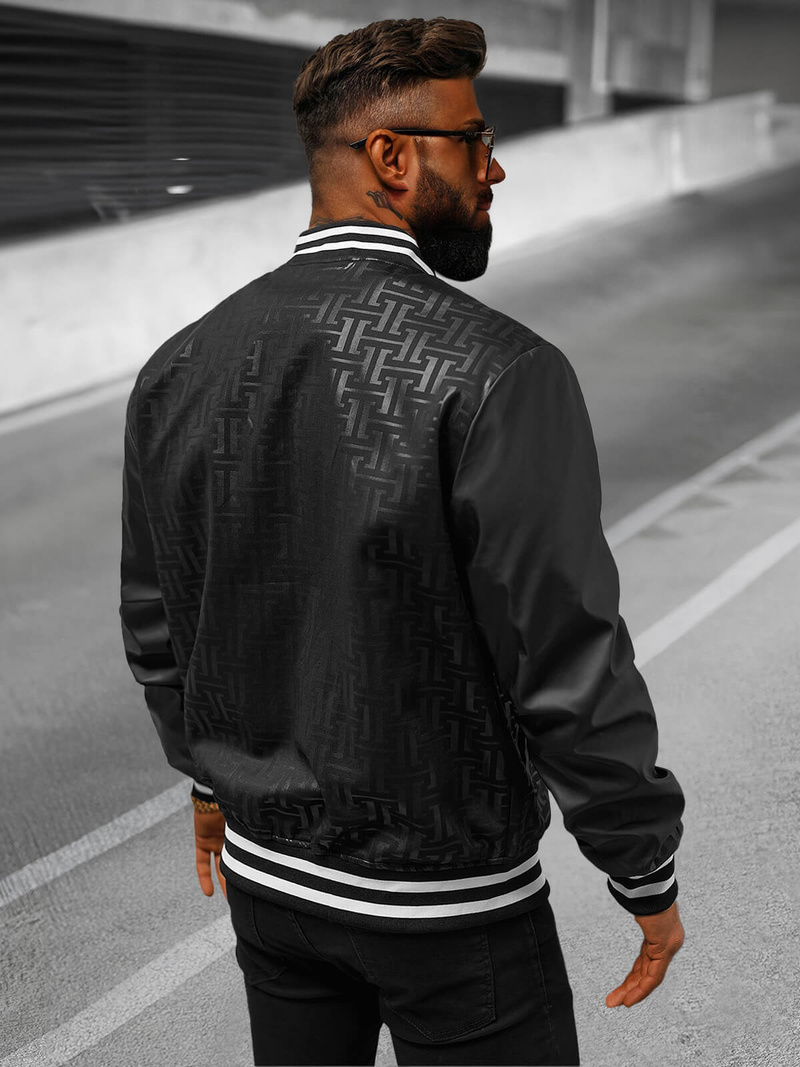 Veste Homme Noir OZONEE O/3A172Z