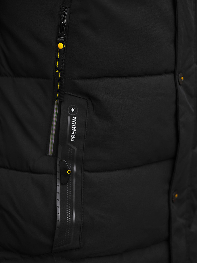 Veste D'hiver Noir OZONEE JS/22M58/392