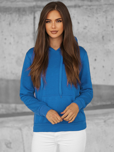 Sweat femme Bleu clair OZONEE JS/W02Z