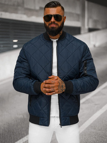 Veste Homme Bleu foncé OZONEE JS/MY01Z