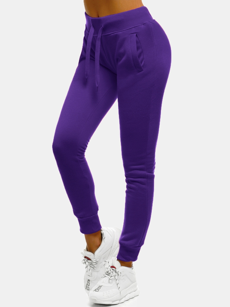 Pantalon de survêtement pour femmes Violet OZONEE JS/CK01/30