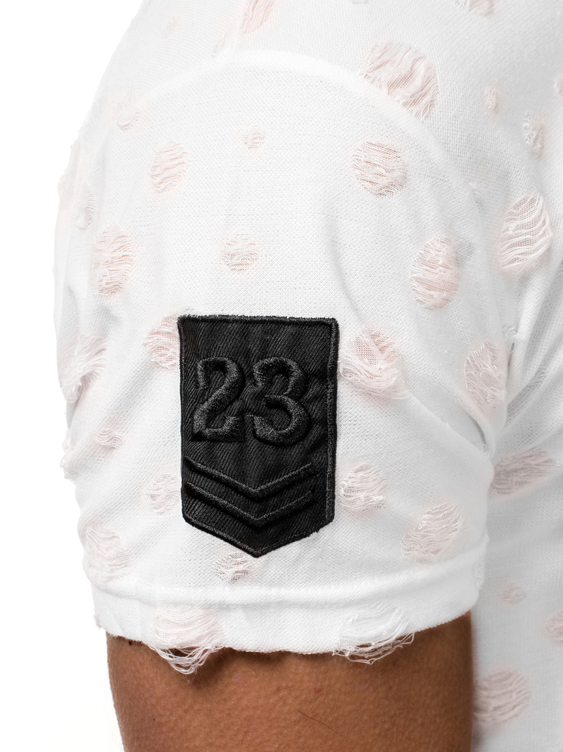 T-Shirt Homme Blanc MJ/318YZ