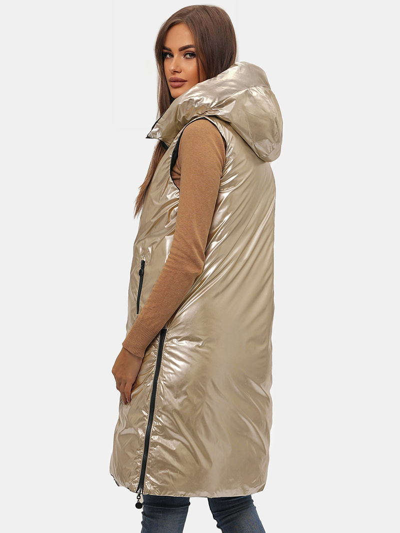 Gilet femme réversible noir OZONEE O/H1121/99