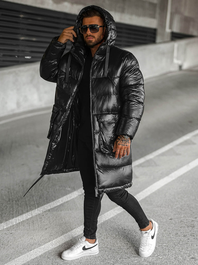 Veste homme noir OZONEE O/M3205Z