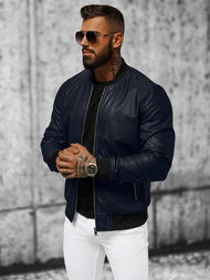 Veste Homme Bleu Foncé/2 OZONEE N/6707Z