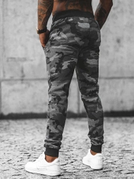 Pantalon de survêtement Homme gris foncé OZONEE JS/KZ15Z