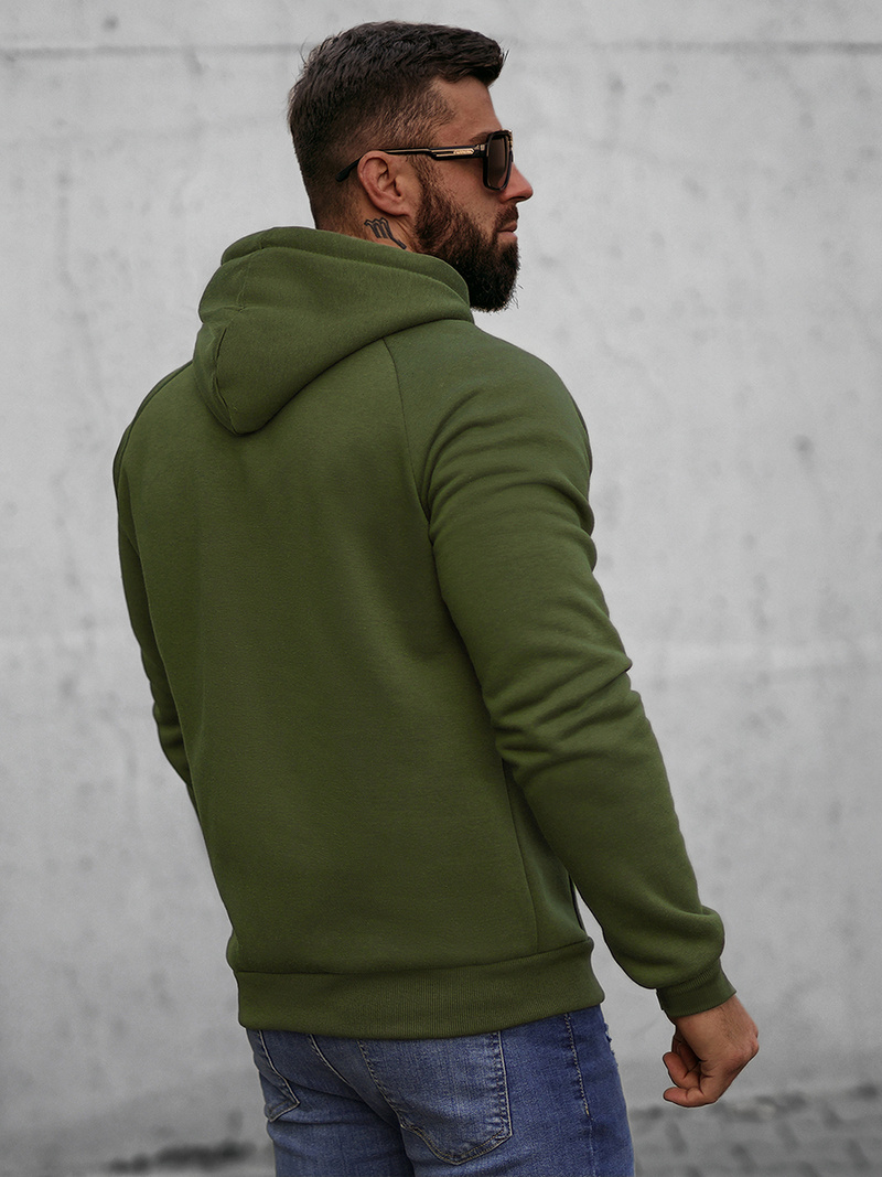 Sweatshirt Homme Kaki OZONEE O/8B151/29