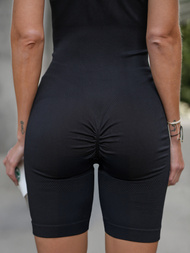 Costume de sport pour femme noir OZONEE JS/18k1831/3