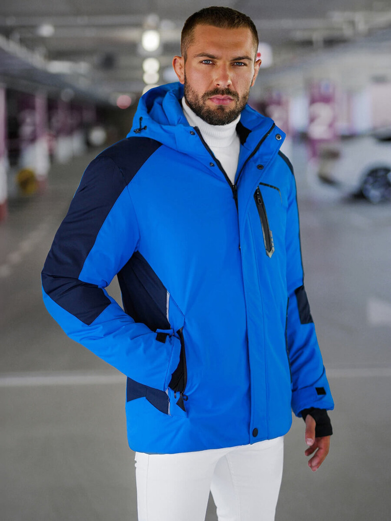 Veste Homme Bleu OZONEE JS/91M9905/184