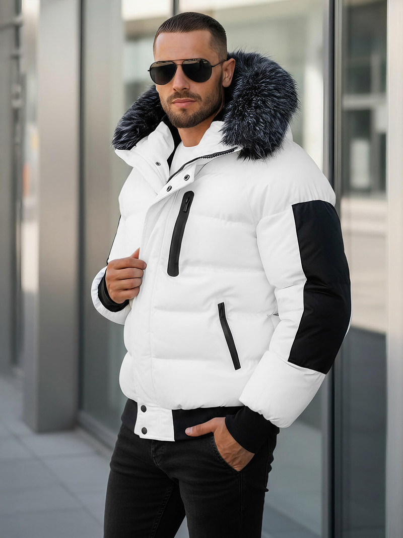 Veste Homme Blanc OZONEE O/M798Z