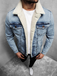 Veste en jean Homme Bleu clair OZONEE BN/5940Z