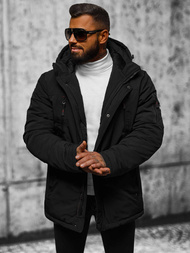 Veste Homme Noir OZONEE JS/5M718/392