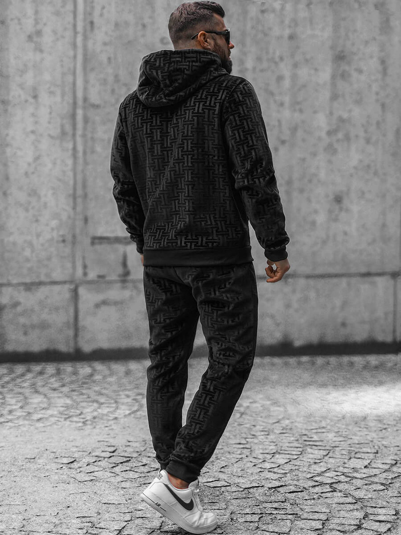 Survêtement Homme Noir OZONEE O/3A81