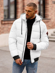 Veste D'hiver Blanc OZONEE JS/31M5031/281Z