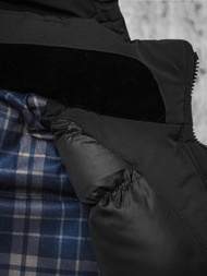 Veste Homme Noir OZONEE JS/5M718/392