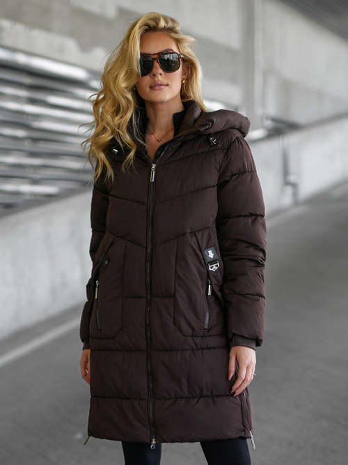 Veste Femme Chocolat OZONEE JS/16M9302/158