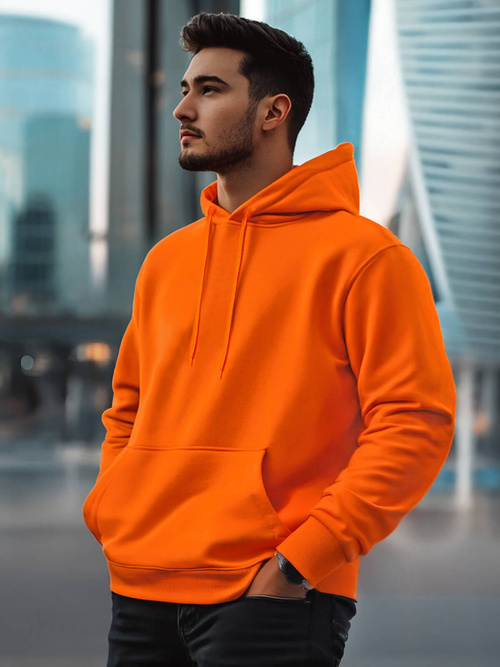 Sweatshirt Homme Orange OZONEE JS/2009Z