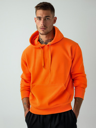 Sweatshirt Homme Orange OZONEE JS/2009Z