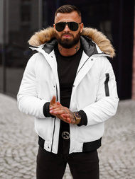 Veste Homme Blanc OZONEE JS/M2019/281Z