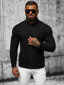 Pullover Homme Noir OZONEE NB/MM6020/4