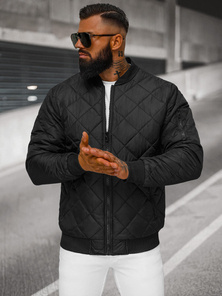 Veste Homme Noir OZONEE JS/MY01Z