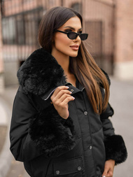 Veste Femme Noir OZONEE O/H833