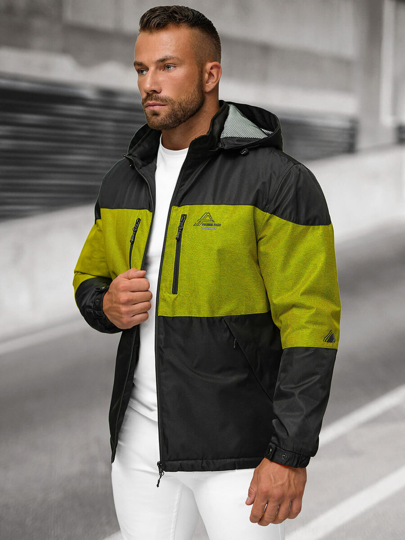 Veste Homme Noir OZONEE JS/22M310/392Z