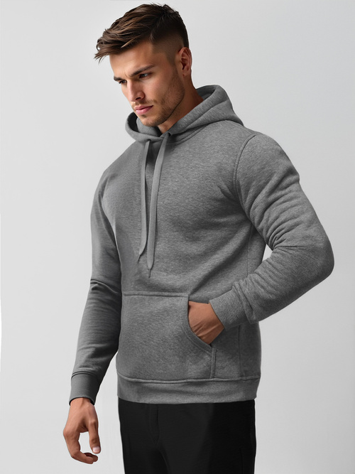 Sweatshirt Homme Gris foncé OZONEE JS/2009Z