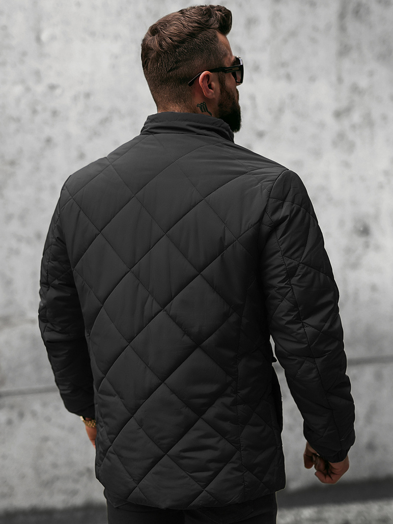 Veste Homme Noir OZONEE JS/22M15/1Z