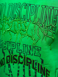 Sweatshirt à capuche vert OZONEE O/SWE23037