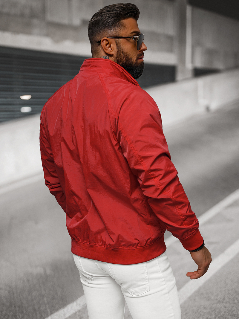 Veste Homme Rouge OZONEE JS/5M3212/270