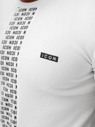 T-shirt Homme Blanc OZONEE O/B1211