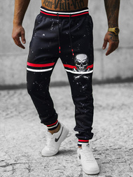 Pantalon de survêtement Homme Bleu foncé OZONEE JS/K10227