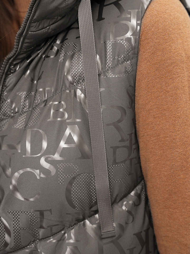 Gilet Femme Gris OZONEE O/DK118/26