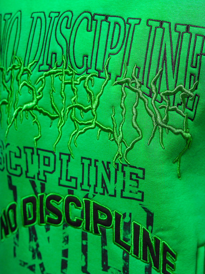 Sweatshirt à capuche vert OZONEE O/SWE23037