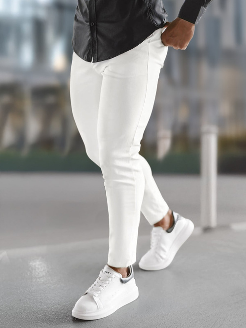 Pantalon Homme Écru OZONEE O/P4049Z