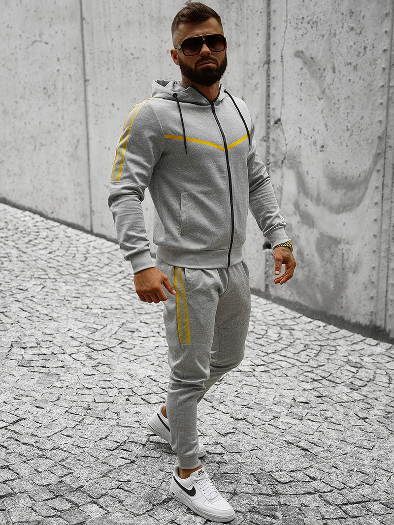 Survêtement Homme Gris OZONEE JS/C8117