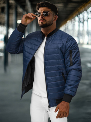 Veste Homme Bleu Foncé OZONEE JS/MY02Z