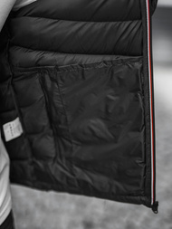 Veste Homme Noir OZONEE JS/SM71